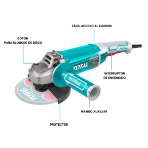 Amoladora angular 7" 2000w TG12018026 TOTAL