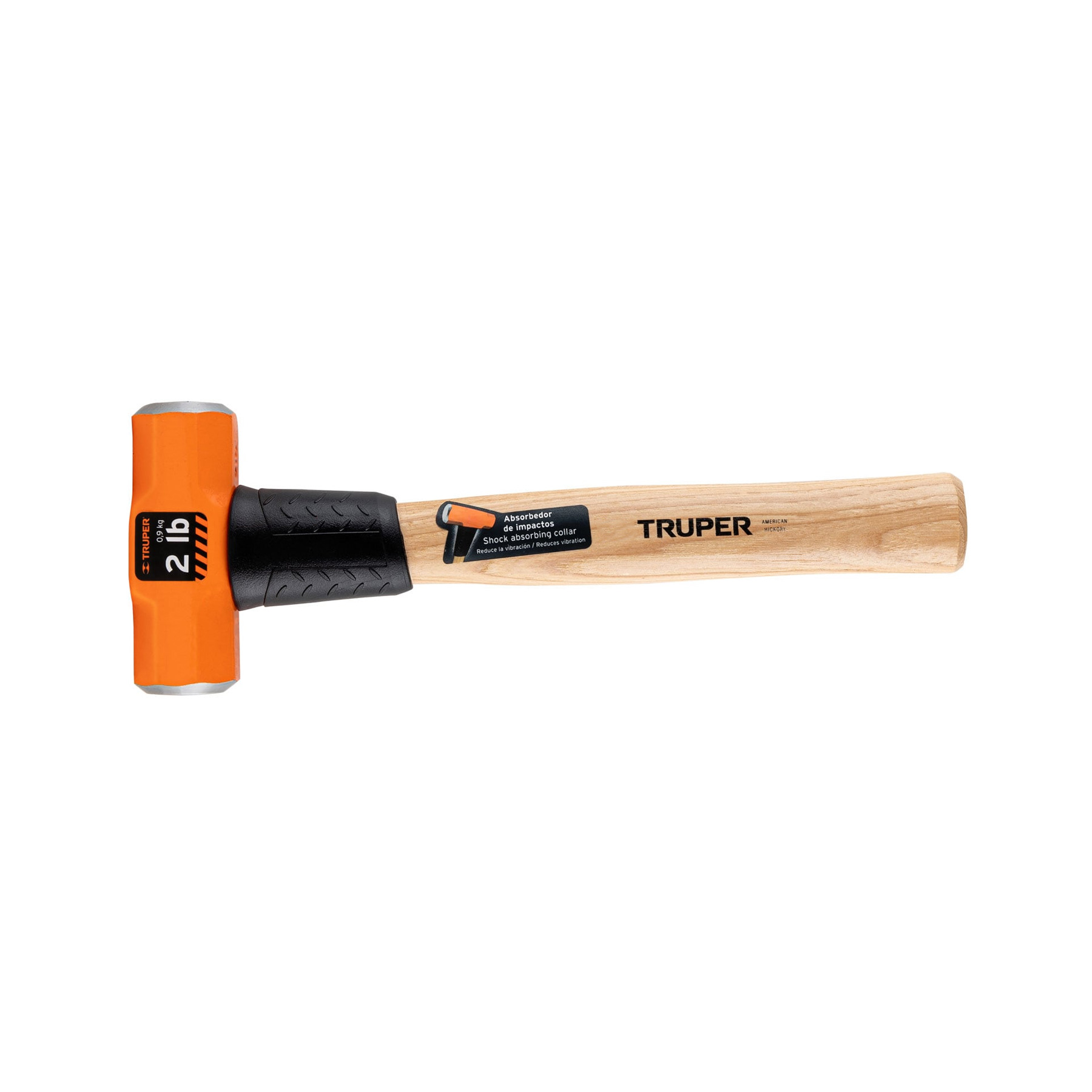 Comba octogonal de 2 lb mango de madera 12" Truper- 16506