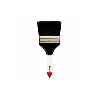 Brocha de nylon M/madera 4" TUMI